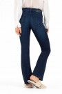 Cambio Mid ink used 'Paris Flared' flare jeans med bissel ved lomme thumbnail