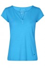 Mos Mosh Blue aster 'Troy Tee Ss' t-shirt 50%lin/50% bomull. Bestselger-modell thumbnail