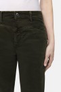 Cambio Forest green microcord 'Elin' barrel-bukse thumbnail