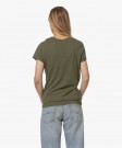 American Vintage Khaki vintage 'Jac48v' supertynn viskose/bomull t-shirt thumbnail