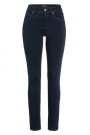 Cambio Mørk navy cosy black overdye 'Parla' jeans. Bestselger. Super til jobb! thumbnail