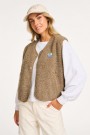 American Vintage Muscade chine 'Hok16b' fleece-vest thumbnail