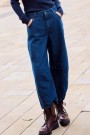 Katrin Uri Indigo barrel (tønneformet) 'Rodeo' trendy jeans thumbnail