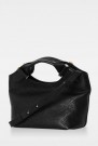 Decadent Sort 'Minna Small Tote' skinn veske thumbnail