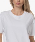 American Vintage Hvit 100% bomull 'Fiz02a' boxy t-shirt thumbnail