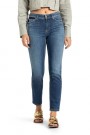 Cambio Feminin dark 'Piper Cropped' rett jeans L29 thumbnail