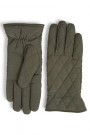 Markberg Sort 'Toka Glove' Vannavstøtende quiltet hansker med ullfór thumbnail