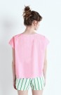 American Vintage pink powder 'Bai07a' 100% bomull poplin boxy topp thumbnail