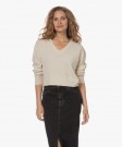 American Vintage Naturel cashmere/ull 'Rax18a' v-genser thumbnail
