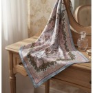 Endless Lys blå mønstret 'Bandana Viscose' skjerf thumbnail