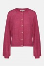 Fabienne Chapot Spicy Pink 'Charlotta Cardigan' tynn flettestrikket cardigan thumbnail