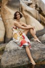 Katrin Uri 'Riviera Scarf' mykt cashmere/ull/bomull skjerf thumbnail