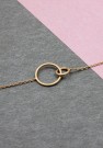 Enamel Copenhagen Gull 'double circle' armbånd thumbnail