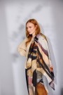 Katrin Uri 'Studio Art Scarf' cashmere/bomull/ull skjerf thumbnail