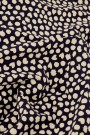 Fabienne Chapot Midnight blue yvette dot hjertemønstret 'Lilo Short Dress' viskose jerseykjole thumbnail