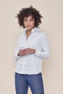 Mos Mosh Hvit 'Tina Jersey Shirt' bomullsskjorte thumbnail