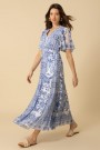 Hale Bob Royal Copenhagen 'Maxidress Ellis' lang chiffon kjole thumbnail