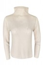 Amuse Wheat 100% cashmere 'Martine' tynn genser med ledig turtleneck thumbnail