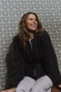 Ella&il Dark navy mohair 'Fredrikke Chunky Cardigan' thumbnail