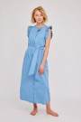 Ella&il Blue denim 'Pauline Long Denim Dress' thumbnail