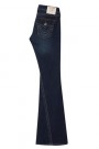 True Religion Muddy Waters 'Joey Low Rise' flare jeans med søm langs ben og flapslommer thumbnail
