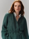 Ella&il Frosty Spruce mohair 'Fredrikke Chunky Cardigan' thumbnail