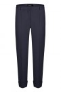 Cambio Dark navy dressbukse 'Krystal' med oppbrett thumbnail