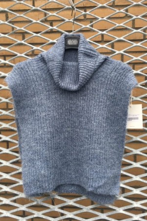 Ilag Dusty blue 'Huglo' neck warmer hals
