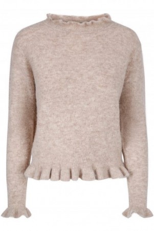 Ella&il Beige 'Valeria Alpaca Sweater' genser