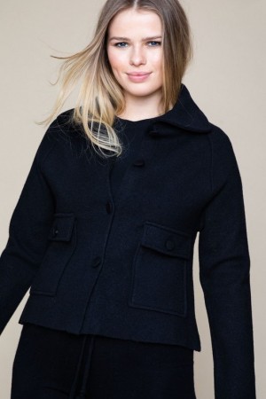 Ella&il Sort Pippa Merino Jacket