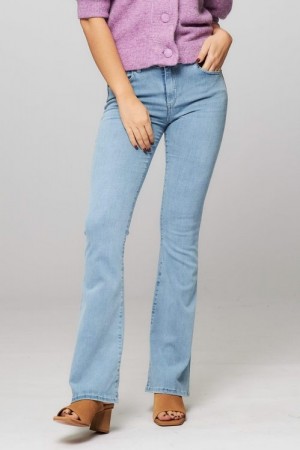 Lois Bleach flare 'Raval' flare jeans Lecross Bleach L34