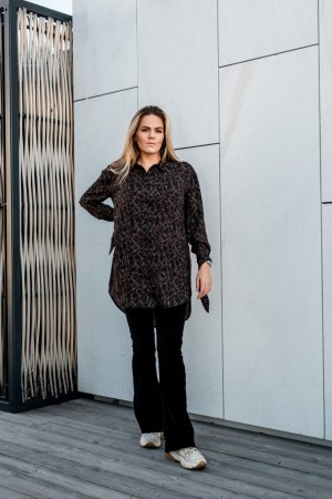 Munthe brunmønstret 'How' Skjorter