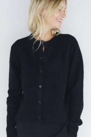 Samsøe Samsøe sort 'Nor Short Cardigan'