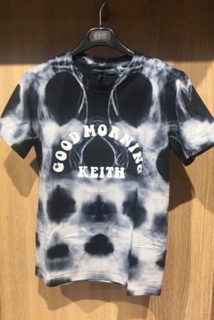 Good Morning Keith Trendy Sort batikk 'Tie Dye Tee' t-shirt