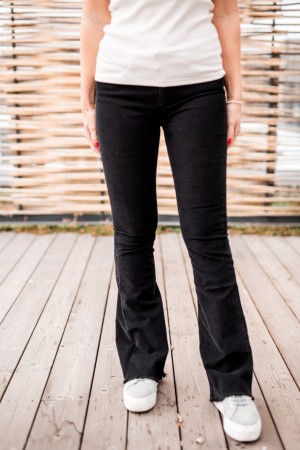 Lois Sort Thincord True 'Raval Edge' L34 Bukse