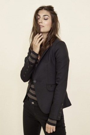 Mos Mosh Sort 'Blake Night Blazer' jakke