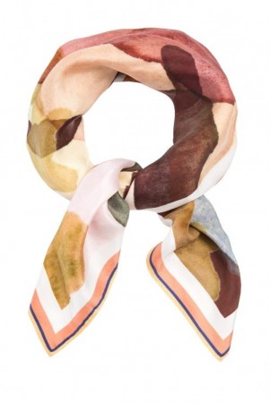 Katrin Uri 'Dried Flowers silk Scarf'