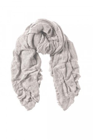 Natura Cashmere Cold Beige Luxury Cashmere Medium skjerf SS21
