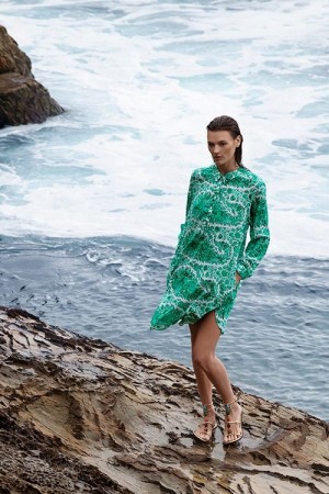 One Season St Tropez 'Middy Gilli' 100% bomull skjortekjole