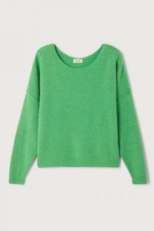 American Vintage Paturage chine ullmiks 'Dam225' båthalsgenser