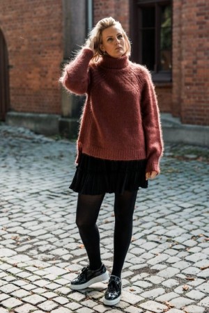 Dear Dharma Rødbrun Pologenser Grace
