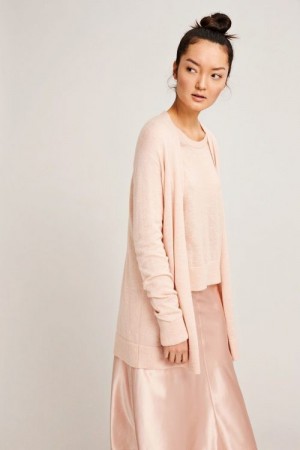 Samsøe Samsøe dus rosa 'Lemba' cardigan