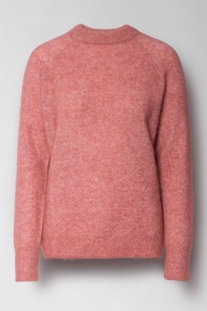 Cathrine Hammel Rose melange mohairmix genser