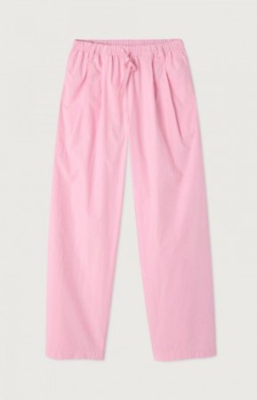 American Vintage pink powder 'Bai10a' poplin avslappet vid bukse