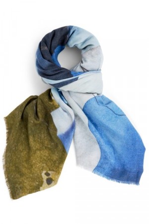 Katrin Uri 'Glacier Scarf' cashmere/bomull/ull skjerf