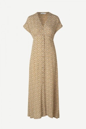 Samsøe Samsøe Blossom 'Valerie Long Dress Aop' maxikjole