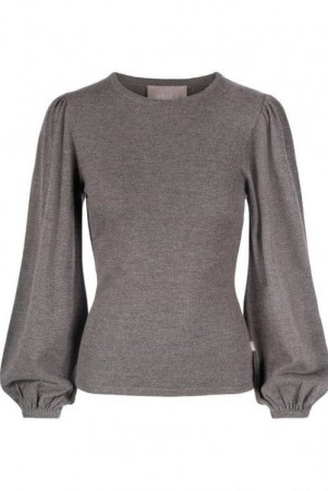 Ella&il Brun Melert Frida Merino Sweater