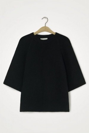 American Vintage Trendy sort 'East 18d' genser med 3/4 erm