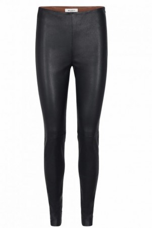 Mos Mosh Sort 'Lucille' strech skinn leggings