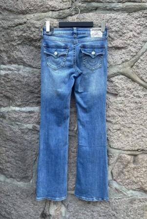 True Religion Ghost Wave 'Becca mid rise' bootcut jeans